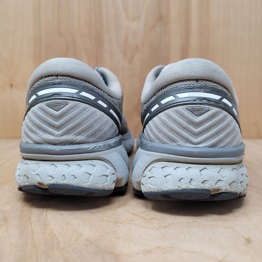 Brooks Women's Gray Mesh Athletic Running Sneakers - Picture 7 of 11